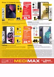 Gazetka promocyjna Medimax - MEDIMAX Prospekt KW25 2022 - Gazetka - ważna od 23.06 do 23.06.2022 - strona 10 - produkty: abholpreise, akku, alkohol, angebot, Apple, auer, auto, batterie, Bau, beko, bio, Brei, buch, dekoration, deo, eis, Elan, elle, erde, frontkamera, google play, Handy, hauptkamera, iphone, IPhone 13, kamera, lack, LG, microsd, mint, octa-core prozessor, orange, quad, Rauch, reis, Ria, ring, rwe, salz, SANTE, Seife, sim, smartphone, spee, speicherkarte, Surf, Ti, Tiere, tisch, touchscreen, trolli, uhd, uhr, usb, vodafone, wasser, ZTE