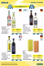 Gazetka promocyjna Metro - Wochen-Angebote Händler - Gazetka - ważna od 24.01 do 24.01.2026 - strona 6 - produkty: aperitif, bree, burgunder, eis, ente, flasche, frucht, getränk, getränke, grand sud, grauburgunder, mac, maracuja, merl, merlot, Metro, metro gastro, mit frucht, orange, orangen, Palette, pfirsich, Rivaner, schorle, Ti, wein, weinschorle