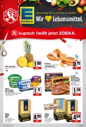 Gazetka promocyjna Kupsch - Angebote der Woche - Gazetka - ważna od 05.02 do 05.02.2022 - strona 1 - produkty: ananas, Becher, bockwurst, culinaria, dallmayr, dallmayr prodomo, deka, die ofenfrische, Dr. Oetker, emmentaler, exquisa, frischkäse, gewürz, kaffee, Käse, miree, Ofen, pizza, pizza tradizionale, prodomo, Ria, Ti, tradizionale, wurst