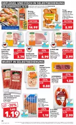 Gazetka promocyjna Kaufland - Gazetka - ważna od 22.02 do 22.02.2023 - strona 20 - produkty: angebot, braten, brokkoli, brustfilet, chicken wings, eier, eis, filet, fisch, fleisch, fleischwurst, Geflügel, gewürz, hackfleisch, hähnchenflügel, kartoffel, küche, Küchen, lachs, lachsfilet, lyoner, Mett, mettwurst, mit paprika, paprika, purland, pute, Putenhackfleisch, rezept, rezepte, rwe, schinken, schinkenfleischwurst, schinkenspeck, schnitten, schwarzwälder schinken, Speck, spitzenqualität, steak, steaks, Ti, tisch, wurst, wurst in selbstbedienung, würstchen, Yo, zimbo, ZTE, zwiebel, zwiebelmettwurst