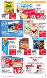 Gazetka promocyjna Kaufland - Gazetka - ważna od 22.02 do 22.02.2023 - strona 21 - produkty: angebot, angebote, Aufkleber, auto, backofen, Bergkäse, braten, Brei, burger, coupon, decke, Deckel, edelstahl, eis, Elektro, elle, erde, filet, fisch, fischstäbchen, fleisch, Fleischbällchen, Garten, geschirr, gin, Glasdeckel, goldsteig, gutschein, hartkäse, herdarten, ilag, Käse, kleber, Kochtopf, Köttbullar, kräuter, kräutern, küche, Küchen, Küchenhelfer, lachs, lachsfilet, leerdammer, Limburger, margherita, milch, natur, nestlé, nestlé schöller, nuss, Ofen, pasta, reis, rwe, salami, salz, SalzburgMilch, sandwich, Schöller, schüssel, seelachsfilet, Soße, spülmaschinen, steinofen, stielkasserolle, suppe, suppen, telefon, Ti, tiefkühlkost, tisch, topf