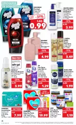 Gazetka promocyjna Kaufland - Gazetka - ważna od 22.02 do 22.02.2023 - strona 26 - produkty: angebot, bio, body, bodylotion, deo, deo spray, duschdas, duschgel, elnett, feuchttücher, haarspray, hipp, Lotion, natur, natura, neutrogena, nivea, Nivea Men, pampers, pampers baby dry, Pants, Rasierschaum, roll-on, Roller, shampoo, Ti, tücher, ZTE