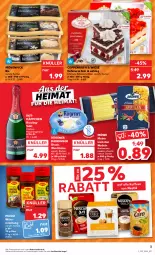 Gazetka promocyjna Kaufland - Gazetka - ważna od 22.02 do 22.02.2023 - strona 3 - produkty: angebot, angebote, Bad, coppenrath, eis, flasche, hartweizen, kaffee, Käse, maggi, mövenpick, mövenpick eis, nestlé, nudel, nudeln, Ria, riesling, rotkäppchen, Rügener, rügener badejunge, sahne, schnitten, sekt, Ti, weichkäse
