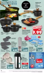 Gazetka promocyjna Kaufland - Gazetka - ważna od 22.02 do 22.02.2023 - strona 32 - produkty: angebot, angebote, backofen, batterie, batterien, besteck, besteck-set, decke, Deckel, edelstahl, eis, elle, frischhaltedosen, geschirr, grill, Grillpfanne, herdarten, Holz, ilag, isolierkanne, kaffee, latte, mikrowelle, Ofen, pfanne, pfannen, pfeffer, Pfeffermühle, riegel, salz, Servierplatten, spülmaschinen, stielkasserolle, Ti, ZTE