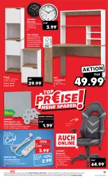 Gazetka promocyjna Kaufland - Gazetka - ważna od 22.02 do 22.02.2023 - strona 35 - produkty: armlehnen, batterie, eis, erde, LG, möbel, ndk, Rauch, regal, Ria, schreibtisch, schuhe, Sitzhöhe, steckdose, Steckdosenleiste, stuhl, Ti, tisch, uhr, versandkostenfrei, wanduhr