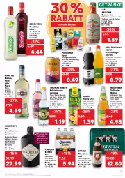 Gazetka promocyjna Kaufland - Gazetka - ważna od 23.03 do 23.03.2022 - strona 25 - produkty: Afri Cola, angebot, angebote, aperitif, apfel, apfelsaft, berentzen, bier, cola, corona, corona extra, eis, eistee, erfrischungsgetränk, frucht, getränk, getränke, gin, ginger, ginger ale, gurke, gurken, Happy Day, Hendrick's Gin, kirsch, Koriander, likör, limo, limonade, maracuja, martini, natur, Nektar, orange, orangen, Paula, paulaner, Rauch, Ria, rosen, saft, Schal, Schale, schott, Spaten, Spezi, tee, thomas henry, Ti, tisch, tonic, tonic water, wein, Wild, wild berry, zucker