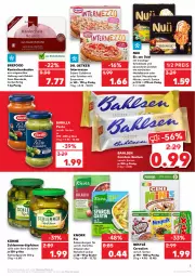 Gazetka promocyjna Kaufland - Gazetka - ważna od 23.03 do 23.03.2022 - strona 3 - produkty: angebot, angebote, auer, aust, bahlsen, barilla, beere, beeren, beutel, Bref, cerealien, comtess, comtess kuchen, Dr. Oetker, eis, feine gürkchen, gin, heidelbeere, heidelbeeren, intermezzo, Kaninchenkeule, knorr, knorr fix, küche, kuchen, Küchen, Kühne, mac, macadamia, Macadamianüsse, nestlé, nuii, pesto, reis, salami, Sauerrahm, schinken, schlemmertöpfchen, schoko, schokolade, Ti, Töpfchen