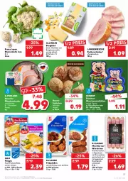 Gazetka promocyjna Kaufland - Gazetka - ważna od 23.03 do 23.03.2022 - strona 37 - produkty: Allmikäs, angebot, angebote, auer, backwaren, Bau, Bauer, Becher, Bergkäse, blume, blumen, blumenkohl, brötchen, butter, dell, eis, elle, emmentaler, filegro, filet, filets, fisch, frikadellen, frische backwaren, geback, hartkäse, iglo, Käse, kasseler, milch, minutensteaks, Ofen, purland, reinert, reis, rosen, schinken, Speck, Spezi, steak, steaks, Ti, WICK, wurst, würstchen