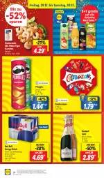 Gazetka promocyjna Lidl - Aktionsprospekt - Gazetka - ważna od 30.12 do 30.12.2023 - strona 28 - produkty: angebot, coupon, drink, drucker, eis, elle, energy drink, Engel, fisch, fische, Fischer, garnelen, getränk, getränke, henkel, henkell, henkell sekt, kerze, papier, pringles, red bull, reis, ring, sekt, teller, Ti, vita, ZTE