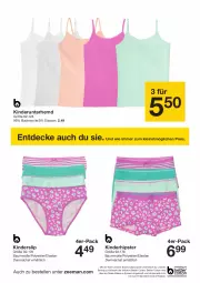 Gazetka promocyjna Zeeman - Prospekte - Gazetka - ważna od 14.06 do 14.06.2024 - strona 13 - produkty: Bau, baumwolle, bett, decke, eis, elle, hemd, Kinder, LG, reis, slip, Ti, Unterhemd, wolle