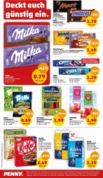 Gazetka promocyjna Penny - Prospekte - Gazetka - ważna od 24.06 do 24.06.2023 - strona 8 - produkty: beutel, Blüte, caramel, cerealien, cin, eis, erdnuss, frucht, fruchtgummi, gin, hafer, haferflocken, hitschler, karamell, keks, kekse, kitkat, kölln, mars, milka, nuss, raspberry, reis, riegel, schoko, schokoriegel, snickers, tee, teekanne, trolli, wasser, wassereis