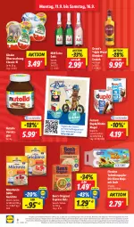 Gazetka promocyjna Lidl - Aktionsprospekt - Gazetka - ważna od 16.09 do 16.09.2023 - strona 12 - produkty: angebot, Anhänger, Ben’s Original, blended scotch, coupon, duplo, E-Bike, E-Bikes, eis, elle, erde, ferrero, Floralys, gin, gutschein, gutscheine, Kinder, kinder riegel, mm extra, mondamin, nutella, papier, preisvorteil, reis, riegel, scotch, sekt, teller, Ti, toilettenpapier