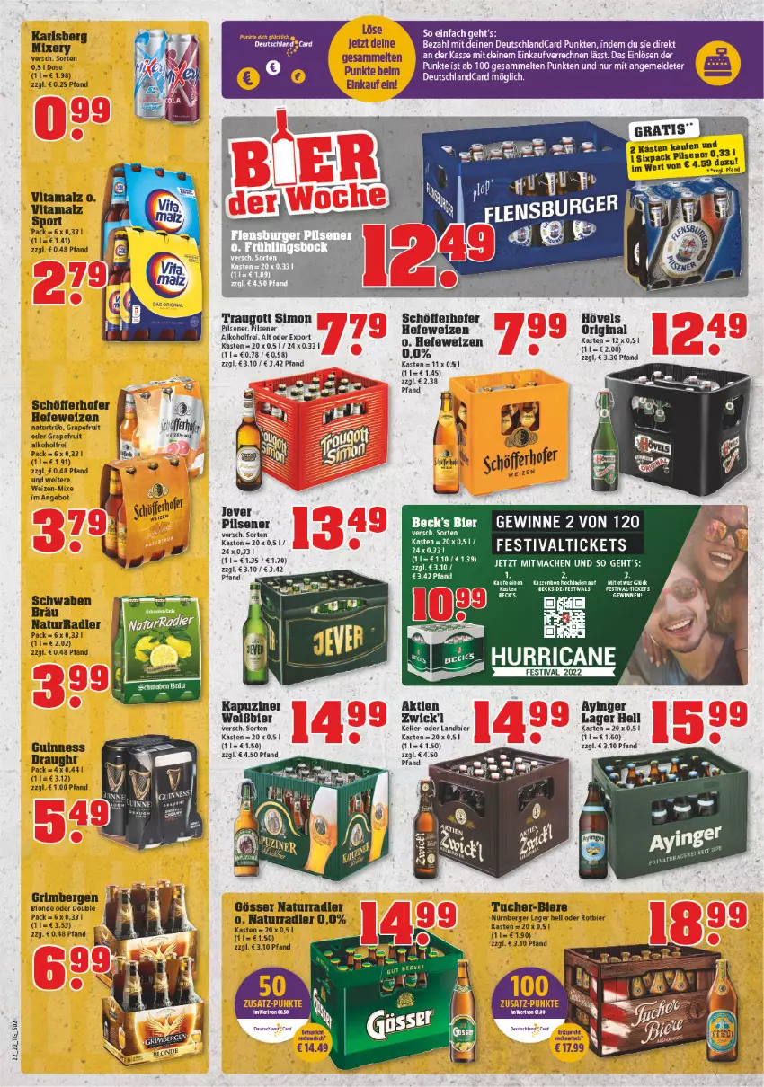 Aktueller Prospekt Trinkgut - von 30.05 bis 04.06.2022 - strona 2 - produkty: alkohol, bier, chia, deutschlandcard, elle, gin, Hefe, hefeweizen, mac, pils, pilsener, rel, schöfferhofer, sim, Ti, WICK