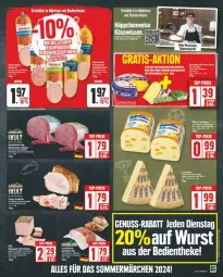 Gazetka promocyjna Edeka - Prospekte - Gazetka - ważna od 15.06 do 15.06.2024 - strona 5 - produkty: eis, Käse, LG, reis, rügenwalder, Ti, top-preis