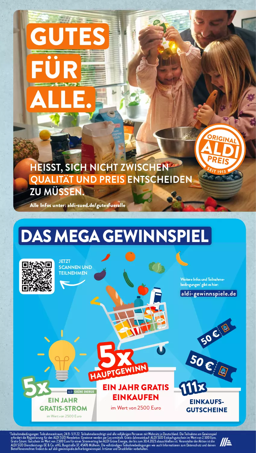 Aktueller Prospekt AldiSud - IN ZWEI WOCHEN - von 10.10 bis 15.10.2022 - strona 15 - produkty: aldi, eis, erde, gewinnspiel, gutschein, gutscheine, reis, Spiele, Ti