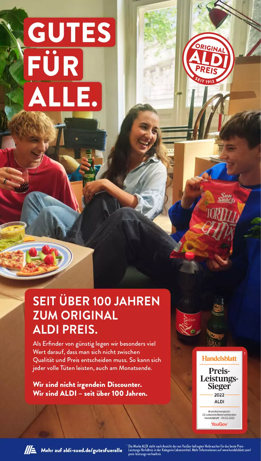 Aktueller Prospekt AldiSud - IN ZWEI WOCHEN - von 10.10 bis 15.10.2022 - strona 32 - produkty: aldi, discount, eis, gin, lebensmittel, Rauch, reis, Ti, Tüte, Yo