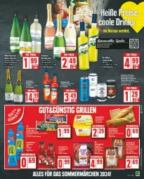 Gazetka promocyjna Edeka - Prospekte - Gazetka - ważna od 22.06 do 22.06.2024 - strona 11 - produkty: cola, discount, eis, flasche, kartoffel, kartoffelsalat, knoblauch, limo, natur, qualitätswein, reis, salat, tee, top-preis, wein