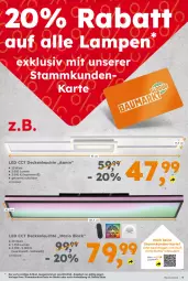 Gazetka promocyjna  - Gazetka - ważna od 10.02 do 10.02.2024 - strona 9 - produkty: angebot, decke, deckenleuchte, lack, Lampe, Leuchte, leuchtmittel, Schal, Ti