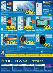 Gazetka promocyjna Euronics - Prospekte - Gazetka - ważna od 02.02 do 02.02.2022 - strona 8 - produkty: bett, corona, eis, elle, euronics xxl, garmin, GPS, rel, Samsung, samsung galaxy, Samsung Galaxy S, Samsung Galaxy S21, samsung galaxy watch, siemens, sim, smartwatch, speicherkarte, telefon, Ti, tomtom, torte, uhr, uhs-i speicherkarte