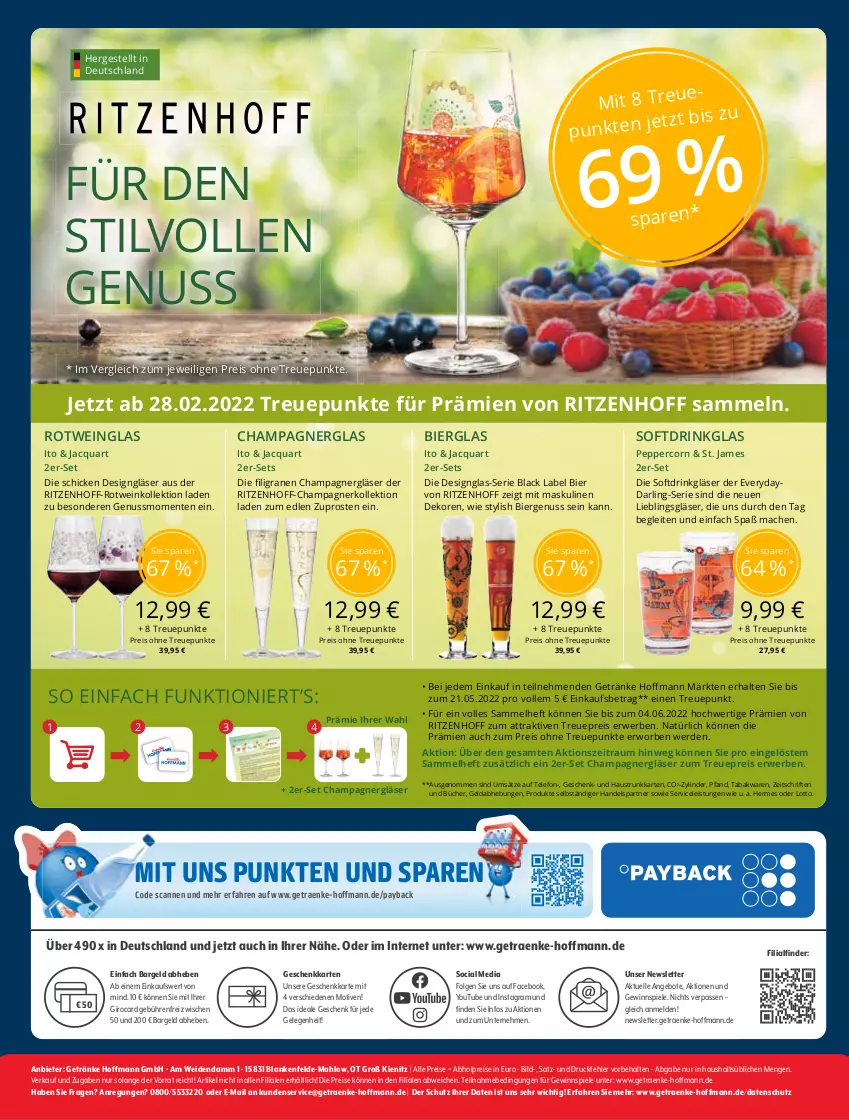 Aktueller Prospekt Getraenke Hoffmann - Prospekte - von 07.03 bis 12.03.2022 - strona 12 - produkty: abholpreise, angebot, angebote, aust, bier, black label, champagne, champagner, drink, eis, elle, ente, erde, getränk, getränke, gewinnspiel, Gläser, lack, LG, mac, nuss, payback, reis, rotwein, rwe, Softdrinkglas, Spiele, telefon, Ti, wein, Yo