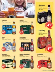 Gazetka promocyjna Getraenke Hoffmann - Prospekte - Gazetka - ważna od 12.03 do 12.03.2022 - strona 9 - produkty: alkohol, altenburger, Berger, berliner, bier, burger, eis, elle, Freiberger, grapefruit, Guinness, Kilkenny, krombache, krombacher, natur, oder radler, pils, pilsener, pilsner, radler, schöfferhofer, Schultheiss, Spaten, steiner, Ti, warsteiner, WICK, Zipfer