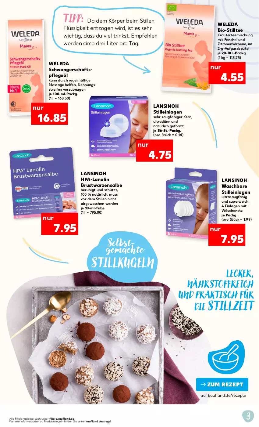 Aktueller Prospekt Kaufland - Kaufland - von 10.10 bis 06.11.2024 - strona 3 - produkty: angebot, angebote, beutel, bio, erde, fenchel, HP, kräuter, Kugel, mac, Pflegeöl, reifen, rezept, rezepte, rwe, tee, Ti, tisch, weleda, zitrone, zitronen