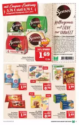 Gazetka promocyjna Marktkauf - Prospekt - Gazetka - ważna od 22.01 do 22.01.2022 - strona 23 - produkty: asus, bio, brot, cerealien, coupon, coupons, creme, Dr. Oetker, erde, flasche, gin, kaffee, kaffeepads, knäckebrot, kuchen, leine, Meßmer, nuss, Paradies Creme, pudding, senseo, sofortrabatt, tee, Ti, wasa, Yo