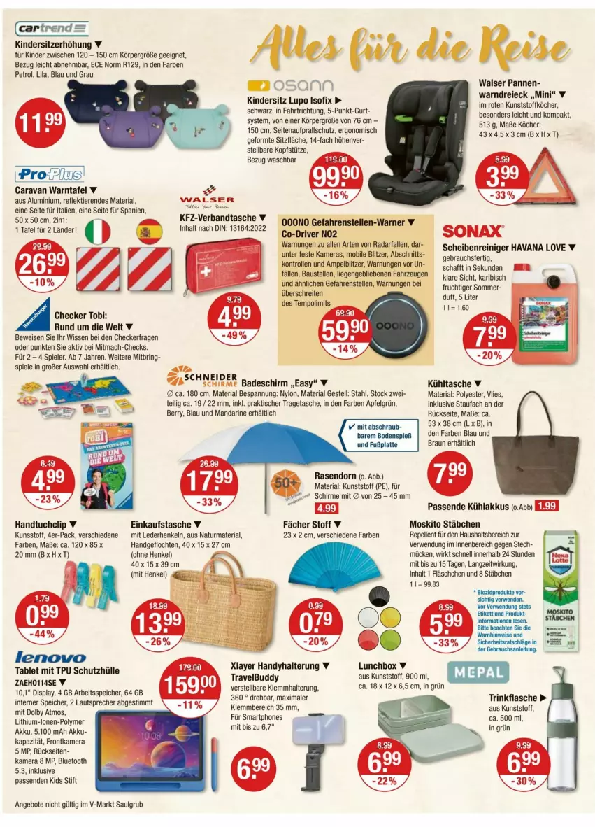 Aktueller Prospekt Vmarkt - Prospekte - von 05.06 bis 11.06.2025 - strona 16 - produkty: akku, angebot, angebote, apfel, braun, Einkaufstasche, eis, elle, flasche, frontkamera, frucht, handtuch, Handy, henkel, kamera, Kinder, Kindersitz, kopfstütze, kühlakku, kühlakkus, kühltasche, latte, lautsprecher, LG, lunchbox, mac, mandarine, natur, rasen, Rauch, reiniger, Ria, ring, rwe, Scheibenreiniger, schirme, schutzhülle, Sitzerhöhung, smartphone, smartphones, Spiele, tablet, Tasche, Ti, Tiere, tisch, tragetasche, trinkflasche, tuc, walser, Warndreieck