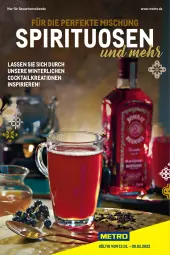Gazetka promocyjna Metro - Spirituosen Spezial - Gazetka - ważna od 09.02 do 09.02.2022 - strona 1 - produkty: cocktail, Metro, spirituosen, Ti