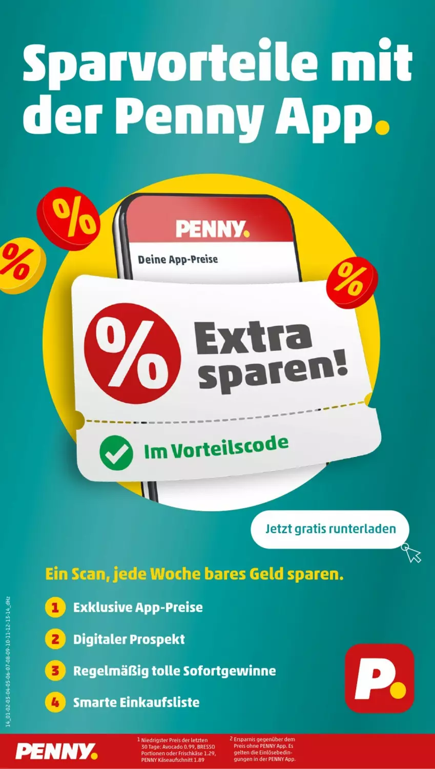 Aktueller Prospekt Penny - Prospekte - von 20.05 bis 25.05.2024 - strona 2 - produkty: aufschnitt, avocado, bresso, eis, frischkäse, Käse, reis, Ti, ZTE