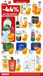 Gazetka promocyjna Penny - Prospekte - Gazetka - ważna od 25.05 do 25.05.2024 - strona 18 - produkty: beck's, bier, Biere, brillant sekt, brunnen, corona, dove, dusche, fructis, garnier, getränk, gin, jack daniel, jack daniels, Mixgetränk, oettinger, pils, sekt, shampoo, söhnlein, Spezi, tee, Ti, Wahre Schätze