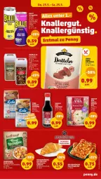 Gazetka promocyjna Penny - Prospekte - Gazetka - ważna od 25.05 do 25.05.2024 - strona 27 - produkty: chili, creme, Koriander, margherita, nuss, pizza, Ria, sauce, sim, soja, Speck, Ti, uhr, zwiebel, zwiebeln