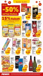 Gazetka promocyjna Penny - Prospekte - Gazetka - ważna od 25.05 do 25.05.2024 - strona 32 - produkty: banane, bebivita, beere, bonbons, Brei, caramel, cassis, cocktail, cookie, cookies, coppenrath, dallmayr, ecco, eis, erdbeere, espresso, fleisch, frucht, getränk, gin, kaffee, kaffeepads, konfitüre, krüger, latte, LG, mac, nescafe, pepsi, reis, rind, rindfleisch, sahne, Schwartau, sekt, Ti, torte, vita