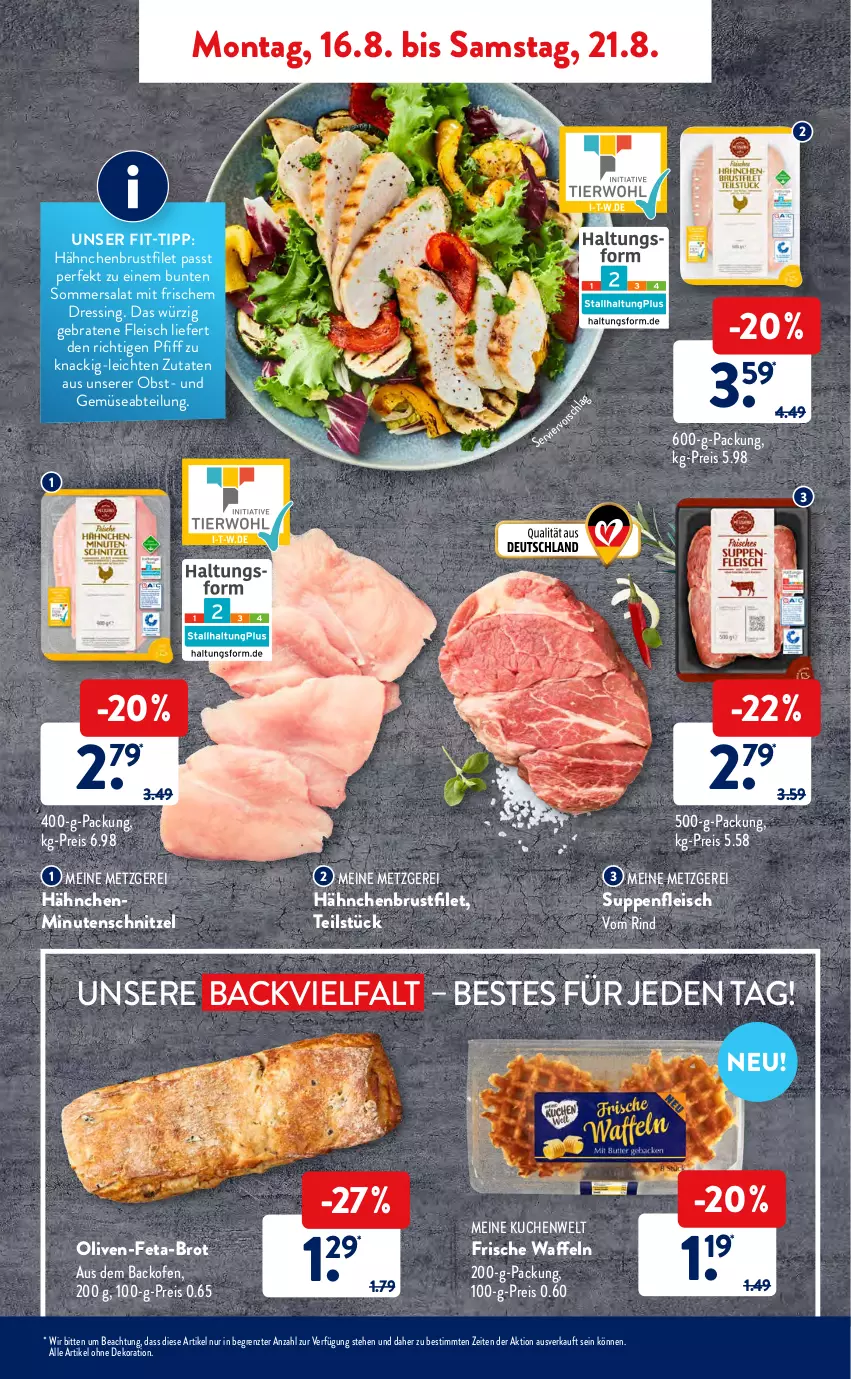 Aktueller Prospekt AldiSud - ALDI Aktuell - von 16.08 bis 21.08.2021 - strona 3