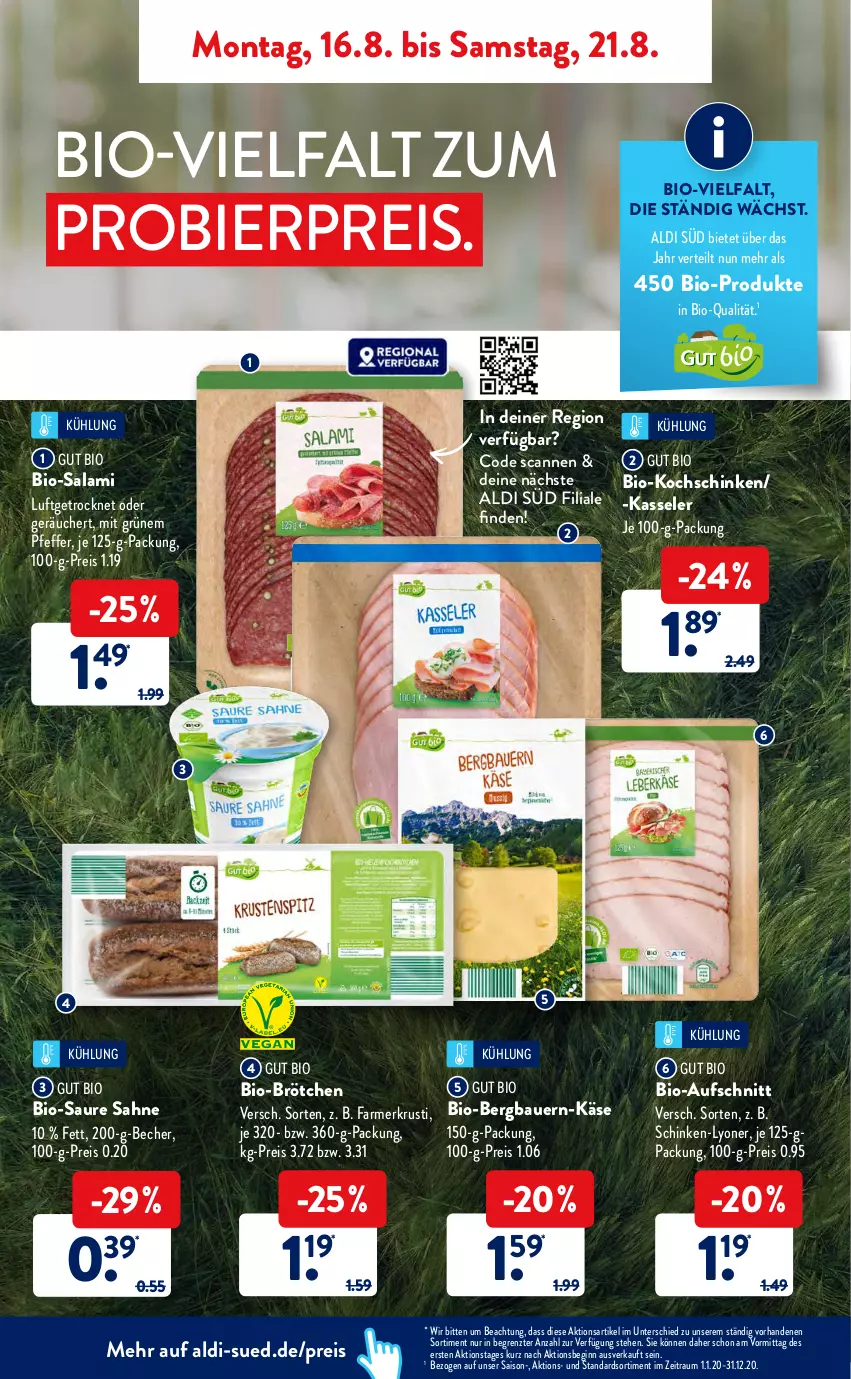 Aktueller Prospekt AldiSud - ALDI Aktuell - von 16.08 bis 21.08.2021 - strona 4