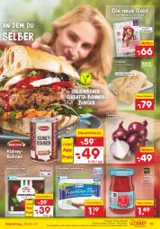 Gazetka promocyjna Netto Marken-Discount - Filial-Angebote - Gazetka - ważna od 28.05 do 28.05.2022 - strona 13 - produkty: angebot, auer, backofen, bestpreis, bohne, bohnen, burger, ciabatta, dauertiefpreis, eis, frischkäse, grill, Käse, kidney, Kugel, magazin, mozzarella, Ofen, reis, rel, rezept, rezepte, Sambal Oelek, stube, Ti, tiefpreis, ZTE, zwiebel