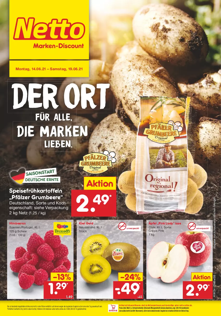 Aktueller Prospekt Netto Marken-Discount - Filial Angebote - von 14.06 bis 19.06.2021 - strona 41