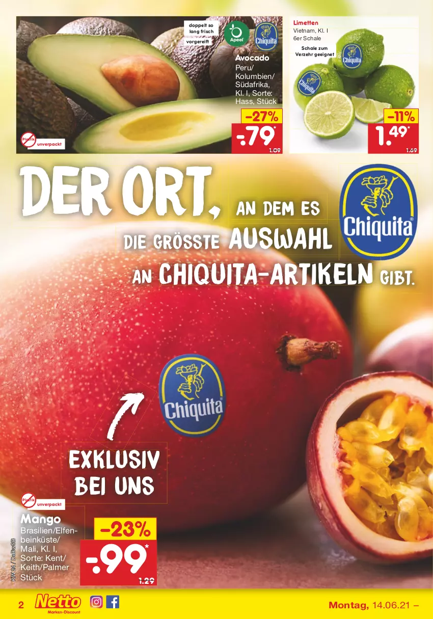 Aktueller Prospekt Netto Marken-Discount - Filial Angebote - von 14.06 bis 19.06.2021 - strona 42