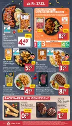 Gazetka promocyjna Aldi Nord - Von Montag - Gazetka - ważna od 28.12 do 28.12.2024 - strona 18 - produkty: aldi, auer, backwaren, bio, braten, chili, cola, creme, curry, dip, eis, erde, feta, fleisch, garnelen, geback, geschnetzeltes, gewürz, gin, grill, gulasch, gyros, Heu, kakao, Käse, küche, Küchen, lack, Muffin, nuggets, reis, Ria, rind, rum, rumpsteak, Salsa, schinken, schoko, schokolade, schokoladen, schwein, schweine, steak, Ti, tomate, tomaten, tortilla, wein, weine, Zelt