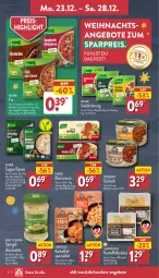 Gazetka promocyjna Aldi Nord - Von Montag - Gazetka - ważna od 28.12 do 28.12.2024 - strona 8 - produkty: aldi, angebot, angebote, bolognese, chili, eis, gulasch, kartoffel, Kartoffelknödel, Knödel, knorr, knorr fix, reis, rouladen, salat, salatkrönung, sauce, spaghetti, spaghetti bolognese, spargel, Spezi, suppe, Ti