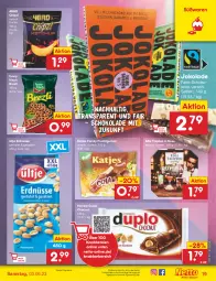 Gazetka promocyjna Netto Marken-Discount - Filial-Angebote - Gazetka - ważna od 03.06 do 03.06.2023 - strona 19 - produkty: angebot, bestpreis, duplo, eis, erdnüsse, ferrero, frucht, fruchtgummi, katjes, nuss, reis, salz, schoko, schokolade, Ti, ültje, ültje erdnüsse, ZTE