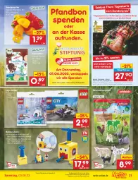 Gazetka promocyjna Netto Marken-Discount - Filial-Angebote - Gazetka - ważna od 03.06 do 03.06.2023 - strona 21 - produkty: angebot, auto, ball, bestpreis, eis, eiswaffeln, Kinder, leine, paprika, reis, Reiswaffeln, snack, Ti, Tiere, Tüte, waffeln, ZTE