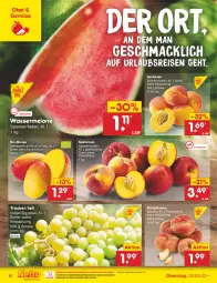 Gazetka promocyjna Netto Marken-Discount - Filial-Angebote - Gazetka - ważna od 03.06 do 03.06.2023 - strona 6 - produkty: aprikose, aprikosen, asti, bestpreis, bio, eis, fleisch, mac, mango, melone, ndk, Nektar, nektarinen, obst, pfirsich, pfirsiche, plattpfirsiche, reis, Schal, Schale, Ti, trauben, wasser, wassermelone