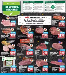 Gazetka promocyjna Hit - Wochenprospekt - Gazetka - ważna od 07.12 do 07.12.2024 - strona 4 - produkty: ananas, auer, Bau, Bauer, beef, bio, braten, burger, cevapcici, decke, Deckel, eis, elle, ente, filet, fleisch, Fleischspieße, Geflügel, geschnetzeltes, gewürz, gulasch, hackfleisch, hackfleisch gemischt, hamburger, hüftsteak, hüftsteaks, jungbullen, kasseler, Kette, kotelett, lachs, lack, lamm, lammlachse, Laufen, Mantel, medaillons, Meister, milch, monitor, natur, pfeffer, pute, reis, Ria, rind, rinder, rinderhackfleisch, ring, sauce, Schal, Schale, schwein, schweine, schweinefilet, Schweineoberschale, schweinerücken, Speck, Spezi, Sport, steak, steaks, tafelspitz, Ti, Tiere, tisch, weihnachten, wein, weine, Wild, Wildschwein, Zelt, ZTE