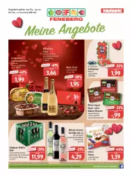 Gazetka promocyjna Feneberg - Prospekte - Gazetka - ważna od 11.02 do 11.02.2023 - strona 1 - produkty: angebot, angebote, Becher, beere, beeren, bier, Cava, cremissimo, eis, elle, erdbeere, erdbeeren, flasche, freixenet, kakao, langnese, langnese cremissimo, lebensmittel, LG, merci, nuss, reis, ritter, ritter sport, Schal, Schale, sekt, sim, Sport, Ti, wein, weine, ZTE