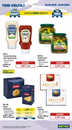 Gazetka promocyjna Metro - Wochen-Angebote - Gazetka - ważna od 10.05 do 10.05.2025 - strona 11 - produkty: angebot, barilla, eis, flasche, heinz, ketchup, Kühne, mayonnaise, merci, pasta, reis, schlemmertöpfchen, Ti, tomato ketchup, Töpfchen, Yo