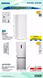 Gazetka promocyjna Metro - Wochen-Angebote - Gazetka - ważna od 10.05 do 10.05.2025 - strona 20 - produkty: angebot, eis, elle, gefrierkombination, gefrierschrank, kühlschrank, Metro, reis, Schrank, teller, Ti, tiefpreis, türanschlag wechselbar