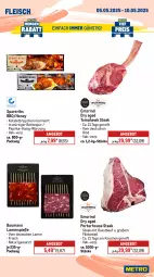 Gazetka promocyjna Metro - Wochen-Angebote - Gazetka - ważna od 10.05 do 10.05.2025 - strona 4 - produkty: angebot, Bau, beef, eis, filet, fleisch, gewürz, honig, kotelett, lamm, Lammspieße, natur, paprika, rind, roastbeef, spareribs, steak, Ti
