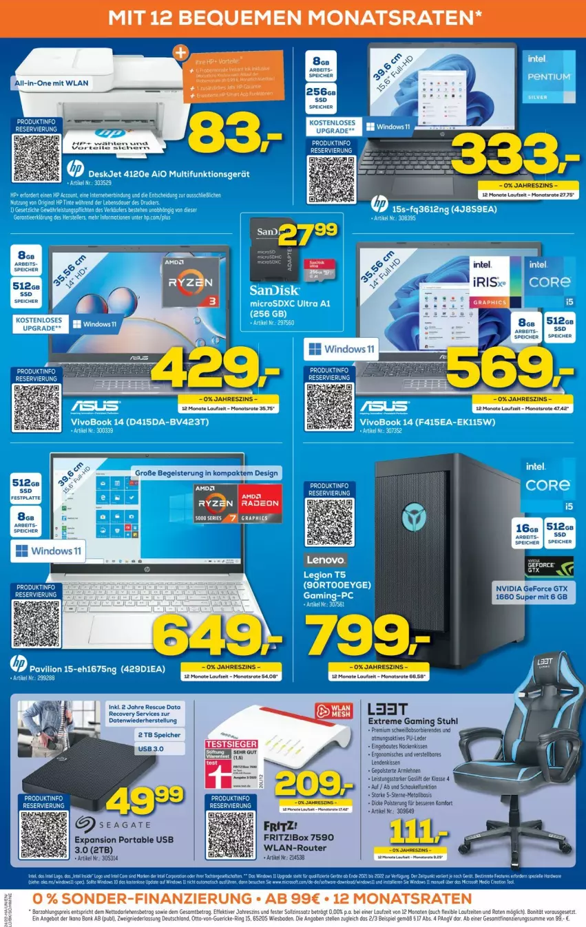 Aktueller Prospekt Euronics - Prospekte - von 15.06 bis 22.06.2022 - strona 5 - produkty: angebot, armlehnen, Bad, Bank, bier, Biere, deo, eis, elle, ente, fritz, geforce, gtx, kissen, Laufen, nvidia, nvidia geforce, radeon, ring, Router, ryzen, ryzen radeon, Schaukel, ssd, stuhl, Ti, usb