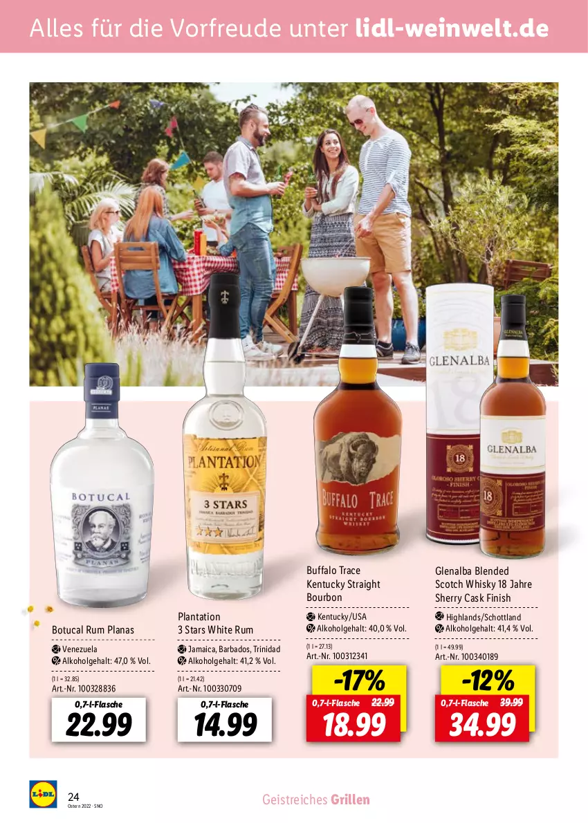 Aktueller Prospekt Lidl - Entkork Magazin - von 09.03 bis 24.04.2022 - strona 24 - produkty: Bad, flasche, LG, schott, scotch, Ti, tuc, wein